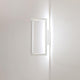 Nemo Spigolo LED Wandleuchte 360° drehbar an einer Wand, modernes Design mit indirekter Beleuchtung.