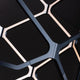 Nemo Titia LED Hängelampe - Detaillierte Ansicht der eleganten Module in mattem Schwarz.