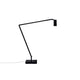 Nemo Untitled LED Tischlampe, matt schwarz lackiert, flexible Positionierung, modernes Design.