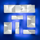 Nemo Wall Shadows Long LED Wandleuchte 120x30cm