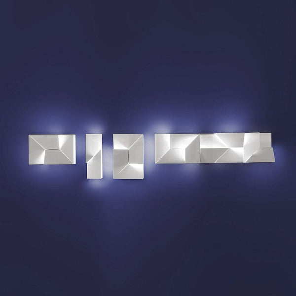 Nemo Wall Shadows Moyen LED wall lamp 30x45cm in a modern interior design with diffuse LED lighting.