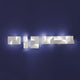 Nemo Wall Shadows Petit LED Wandlampe 15x45cm, moderne Wandlampe mit diffusen LED-Beleuchtung und kunstvollem Design.