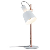 Lampe de table à haldar néordique cuivre blanc