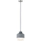 Neordic Helin Beton Pendelleuchte Grau Satin mit modernem Design aus Beton und satiniertem Glas.