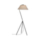 Neordic Narve Stehleuchte max 1x60W E27 Beige Schwarz Stoff im Urban Jungle Stil.