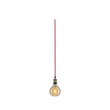 Neordic Pendelleuchte Eldar inkl. Stecker Rot, Chrom