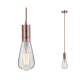 Neordic pendant light Haldis copper