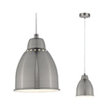 Neordic Pendant Light Hilla Brushed Metal