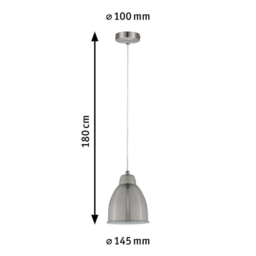 Neordic Pendant Light Hilla Brushed Metal