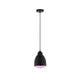Neordic Pendelleuchte Hilla Ø 14cm Schwarz mit Ventilationsschlitzen zur optimalen Pflanzenbelüftung.