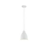Neordic Pendelleuchte Hilla in Weiß aus Metall für optimale Pflanzenbeleuchtung und modernes Design.