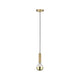 Neordic Pendelleuchte Kine Messing-Gebürstet, elegante Lampe im Vintagelook mit E27-Sockel für individuelles Licht.