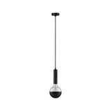 Pendelleuchte Neordic Kine in Schwarz mit E27 Sockel, ideal für trendige Leuchtmittel und stilvolle Inneneinrichtung.