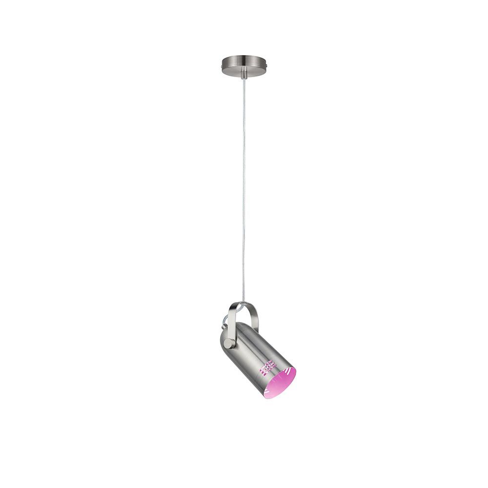 Lampe à pendentif néordique lavea en métal brossé