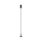 Neordic Pendellampe Runa in Schwarz mit minimalistischen Design und anpassbarem Schaft für GU10 Leuchtmittel.