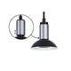 Neordic Pendellampe Runa Schwarz mit verschiebarem Schaft für GU10 Leuchtmittel in minimalistischem Design.