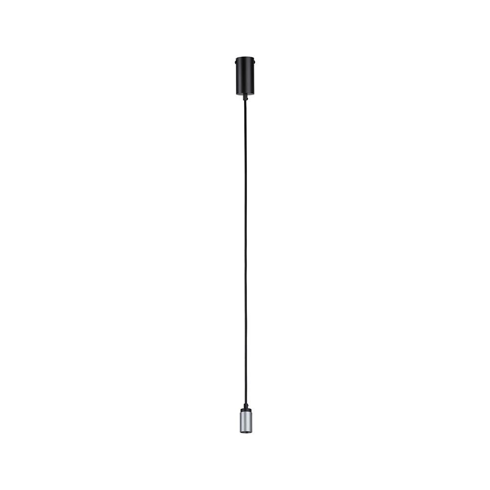 Neordic Pendellampe Runa in Schwarz, minimalistisches Design, ideal für Esszimmer und Wohnzimmer.