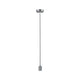 Neordic Pendelleuchte Tilla Alu Dimmbar Metall mit grauem Raumlicht und elegantem Metall-Look.
