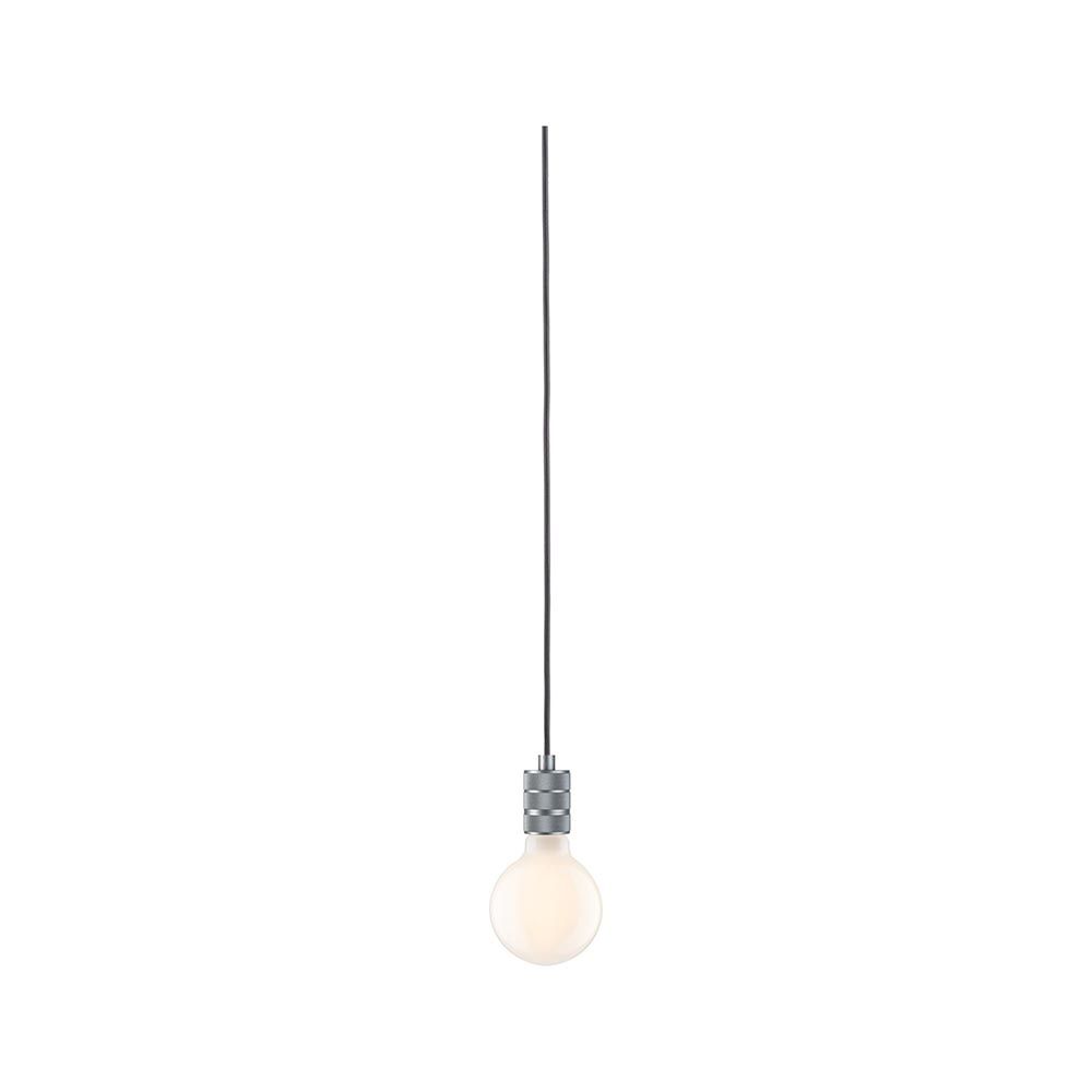 Stylische Pendelleuchte Tilla in Grau, dimmbar, mit E27 Leuchtmittel für modernes Wohnambiente.