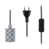 Neordic pendant lamp tilla including connector aluminum dimmable metal