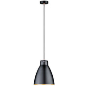 Neordic Roald Marmor pendellampe svart i moderne skandinavisk stil med metall og marmor.