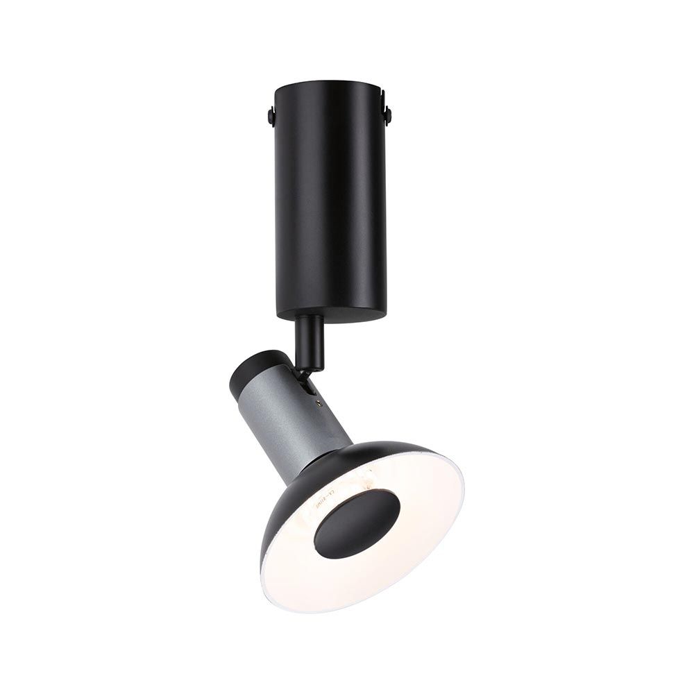 Lampada neordica da parete e soffitto runa schwarz, antracite