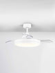 Nevma LED Ventilator Ø 107cm 3000, 4000, 6500K mit elegantem Design und LED-Beleuchtung.