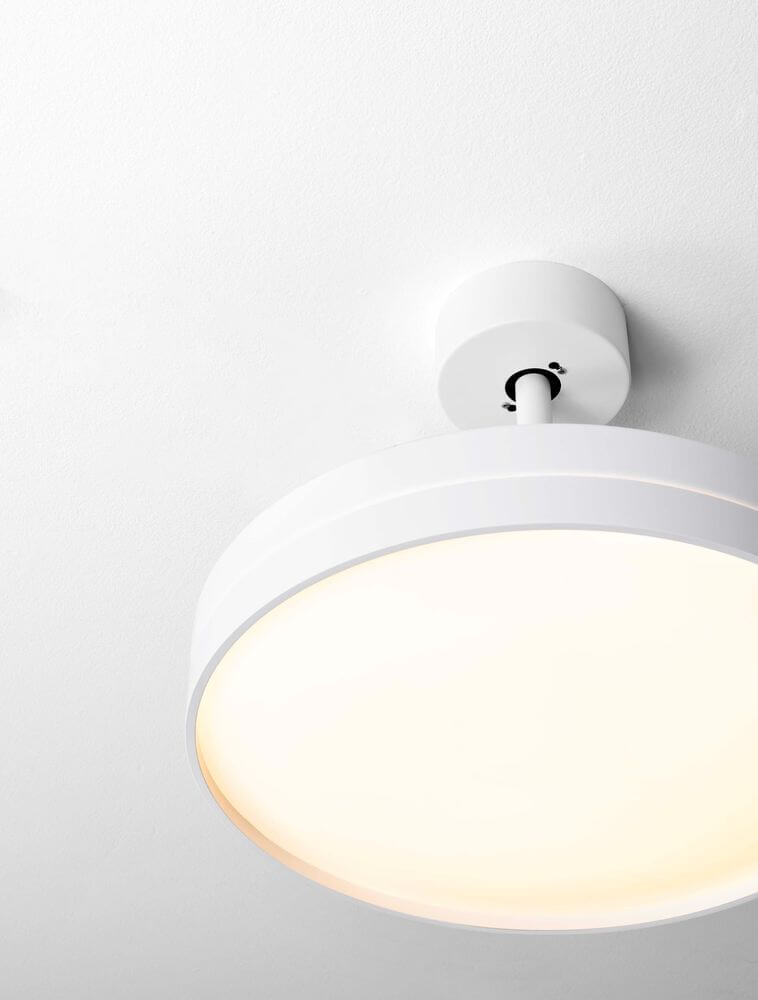 Nevma LED Ventilator Ø 107cm 3000, 4000, 6500K elegante Deckenventilator-Leuchte in mattem Weiß