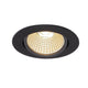 New Tria 68 LED DL Round Set Schwarz 9W 38° 3000K inkl. Treiber