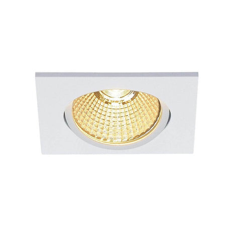 New Tria 68 LED DL Square Set Weiß 9W 38° 3000K inkl. Treiber – Einbauleuchte in quadratischer Form