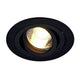 New Tria GU10 Round Downlight Schwarz max. 50W inkl. Blattfedern mit schwenkbarem Design.