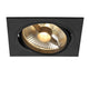 New Tria I ES111 Square Schwarz GU10 max. 75W inkl. Blattfedern