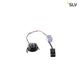 New Tria Mini Round Downlight Schwarz 30° 3000K LED-Treiber und schwenkbare Einheit.