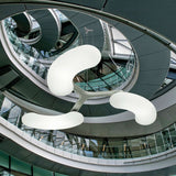 Blade XXL LED hanging lamp in white