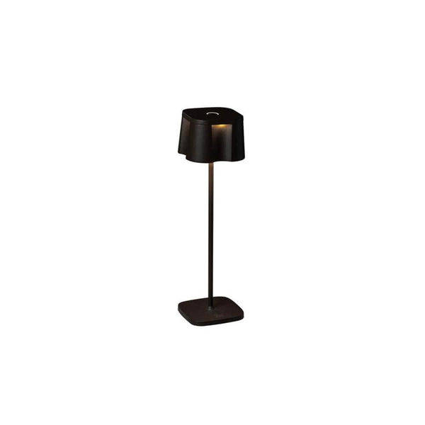 Nice LED Outdoor USB-Tischlampe CCT in Schwarz, dimmbar mit variabler Farbtemperatur.