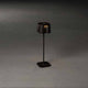 Nice LED Outdoor USB-Tischlampe CCT in Schwarz, dimmbar mit variabler Farbtemperatur.