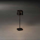 Nice LED Outdoor USB-Tischlampe CCT in Schwarz, dimmbar mit variabler Farbtemperatur.
