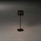 Nice LED Outdoor USB-Tischlampe CCT in Schwarz, dimmbar mit variabler Farbtemperatur.