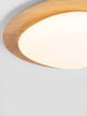 Nimbus LED Deckenleuchte 3000K Holz, Weiß - moderne Deckenleuchte mit Holzrahmen und dimmbarem Licht.