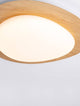 Nimbus LED Deckenleuchte 3000K Holz, Weiß - moderne Deckenleuchte mit Holzrahmen und weichem Licht.