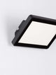 Nobu LED Außenwandleuchte 3000K Schwarz IP65 moderne Wandbeleuchtung in elegantem Design