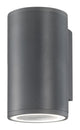 Nodus Außenwandleuchte GU10 Down IP54 in modernem Design und dunkelgrauer Farbton.
