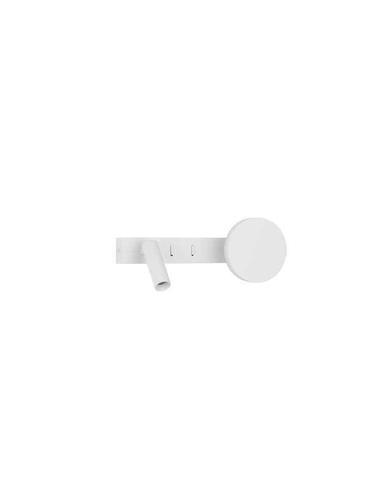 Noima Wandleuchte 2-flammig 3000K Weiß - elegante, moderne Wandlampe in Weiß mit zwei Lichtquellen.
