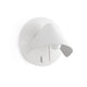 Noon Wandlampe Weiß, moderne und funktionale Wandleuchte mit ausrichtbarem Lichtstrahl.