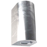 Aplique de exterior Canto Maxi 2 IP44 galvanizado