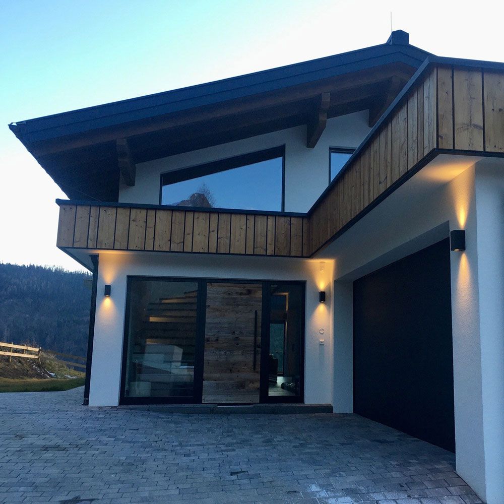 Ulkoilmavalaisin canto maxi 2 ip44 musta