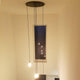 Avra Pendelleuchte mit Stoffkabel Messing