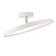 LED Deckenlampe Kaito Pro Ø 40cm in modernem, minimalistischem Design mit gleichmäßiger Lichtverteilung.