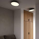LED Deckenlampe Kaito Pro Ø 40cm im modernen Wohnraum mit minimalistischer Gestaltung und gleichmäßiger Ausleuchtung.