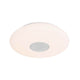 Djay Smart LED Deckenleuchte RGB mit elegantem Design und integriertem Bluetooth-Lautsprecher.